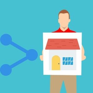 Graphic depicting sharing property details