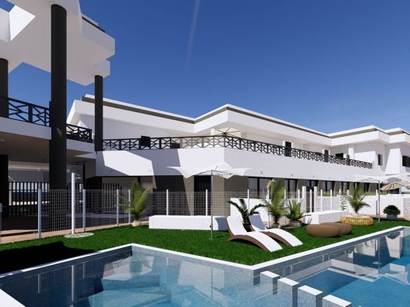 Lo Crispin Apartments Communal Pool Area 1