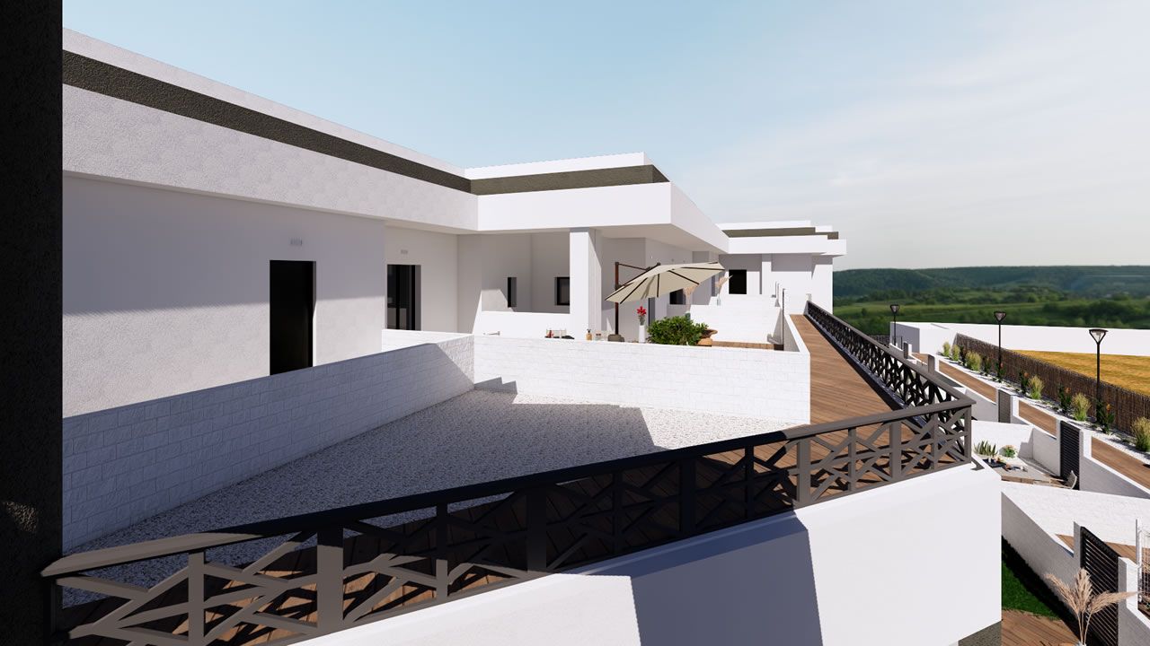 Lo Crispin Apartments Walkway Lo Crispin Apartments Walkway