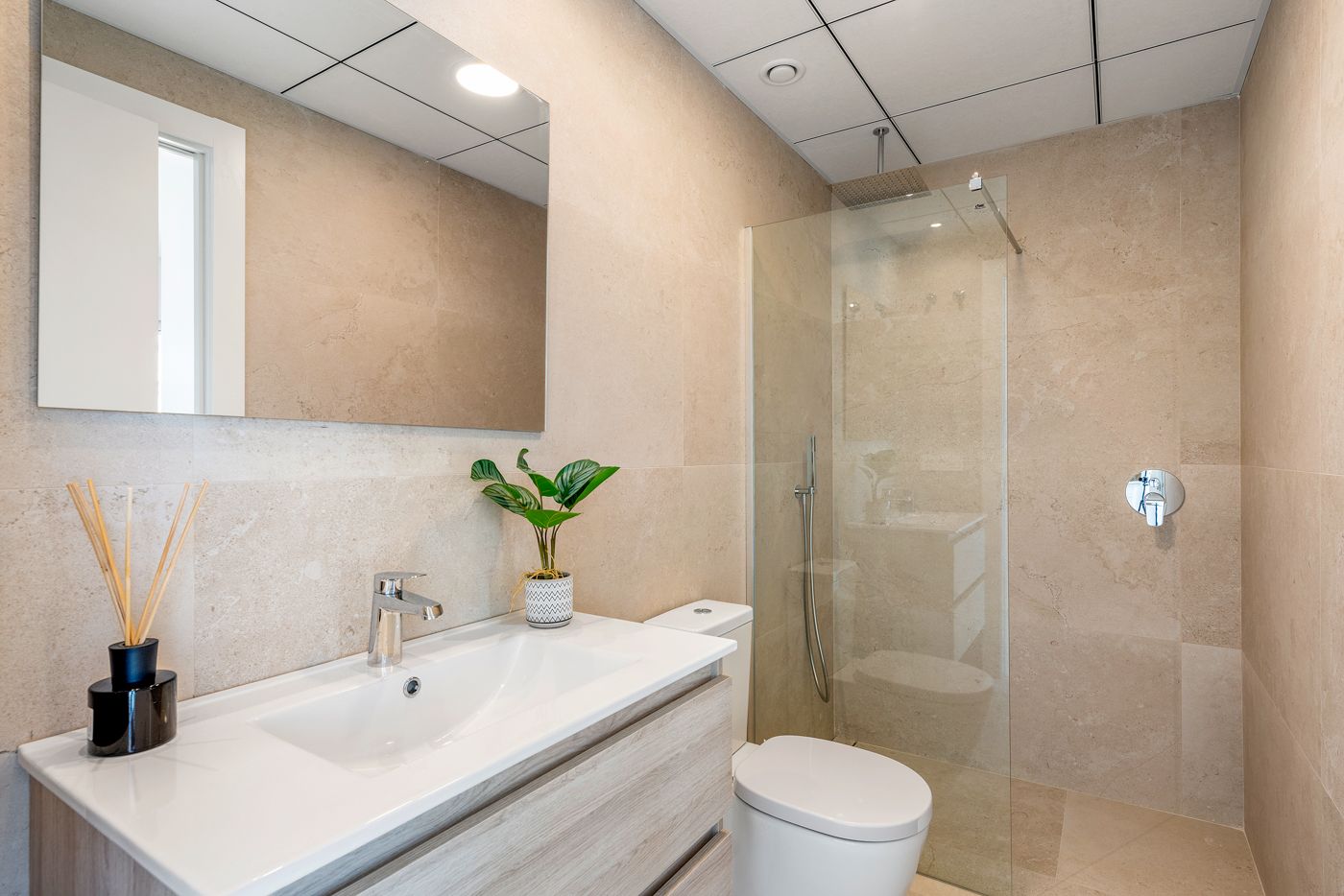 San Fulgencio – Mykonos Bathroom 1 San Fulgencio - Mykonos Bathroom 1