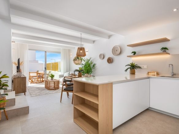 San Fulgencio - Mykonos View from Kitchen