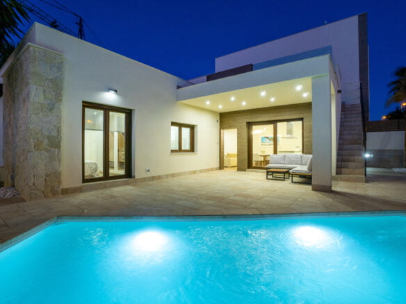 Residencial Azahar 1 - pool night