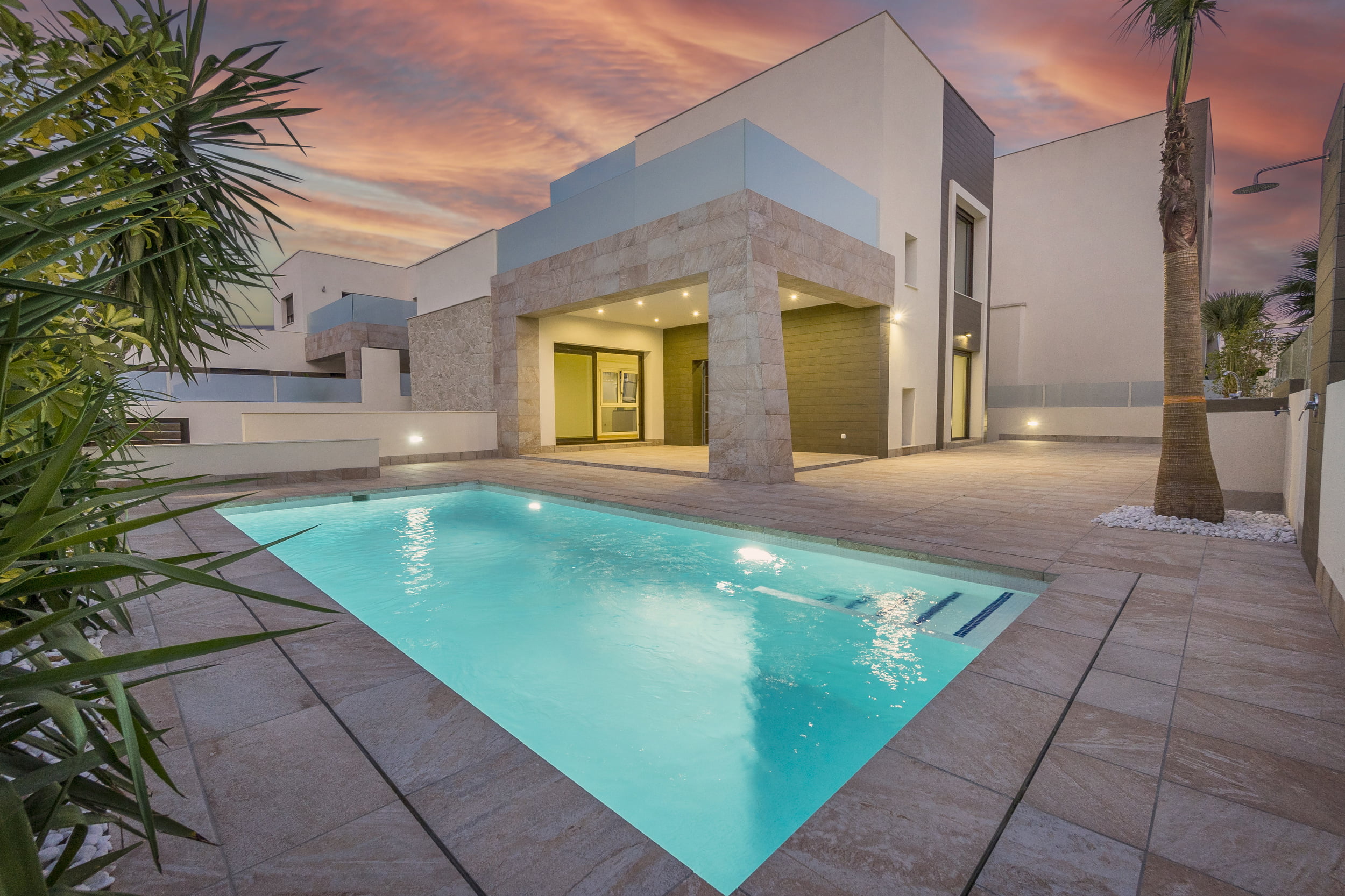 Res Azahar, Benijofar – House at night Res Azahar, Benijofar - House at night