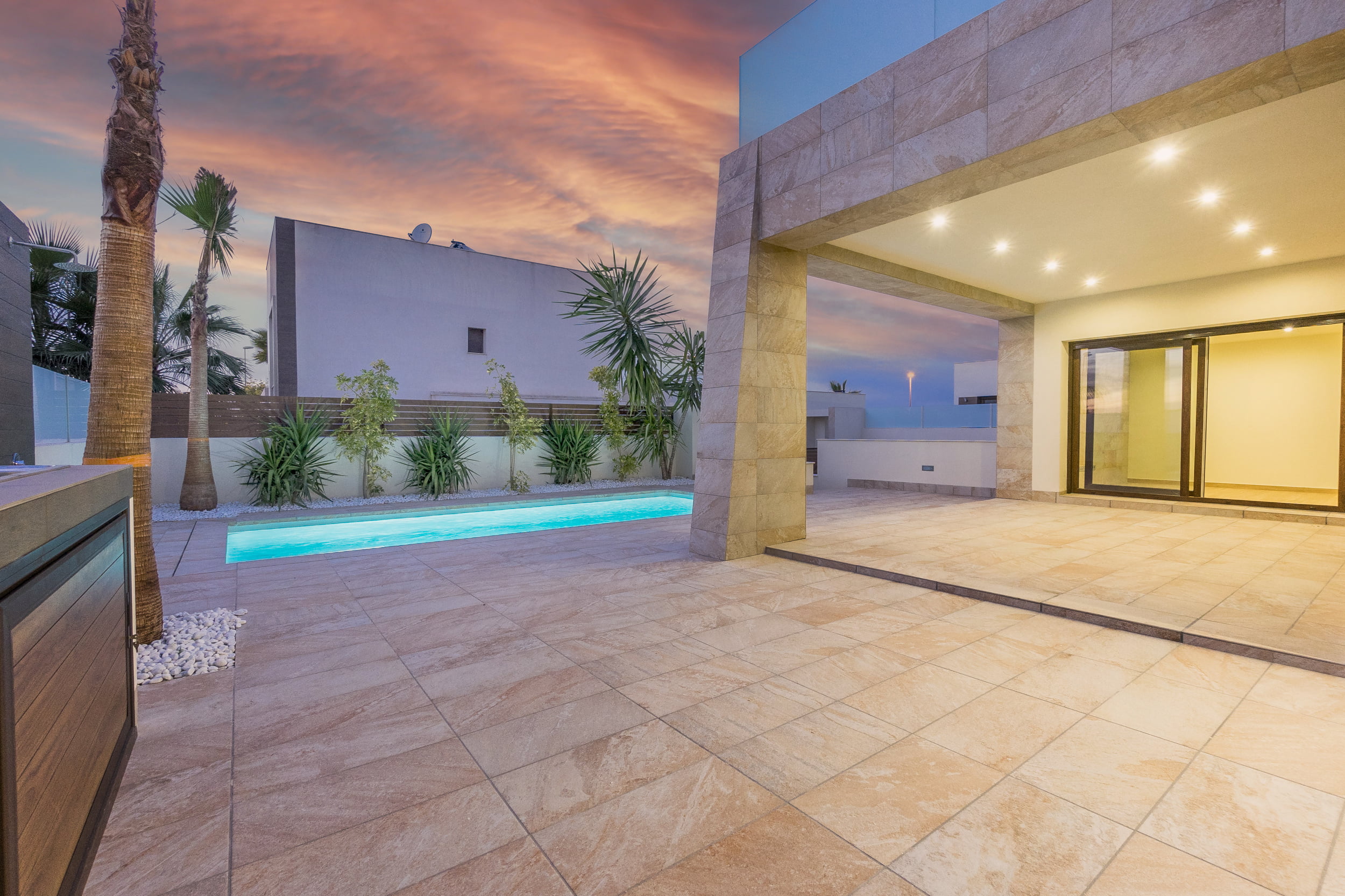 Res Azahar, Benijofar – House at night Res Azahar, Benijofar - House at night