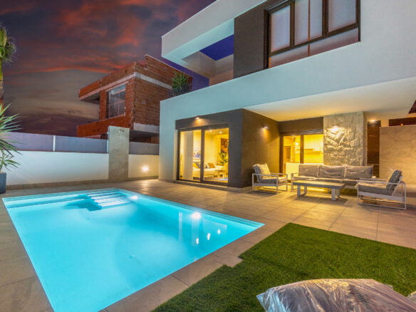 Residencial Azahar 2 - Pool night p1