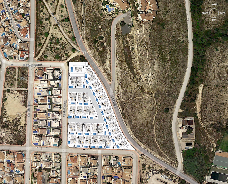Residencial Azahar 2 – Aerial view Residencial Azahar 2 - Aerial view
