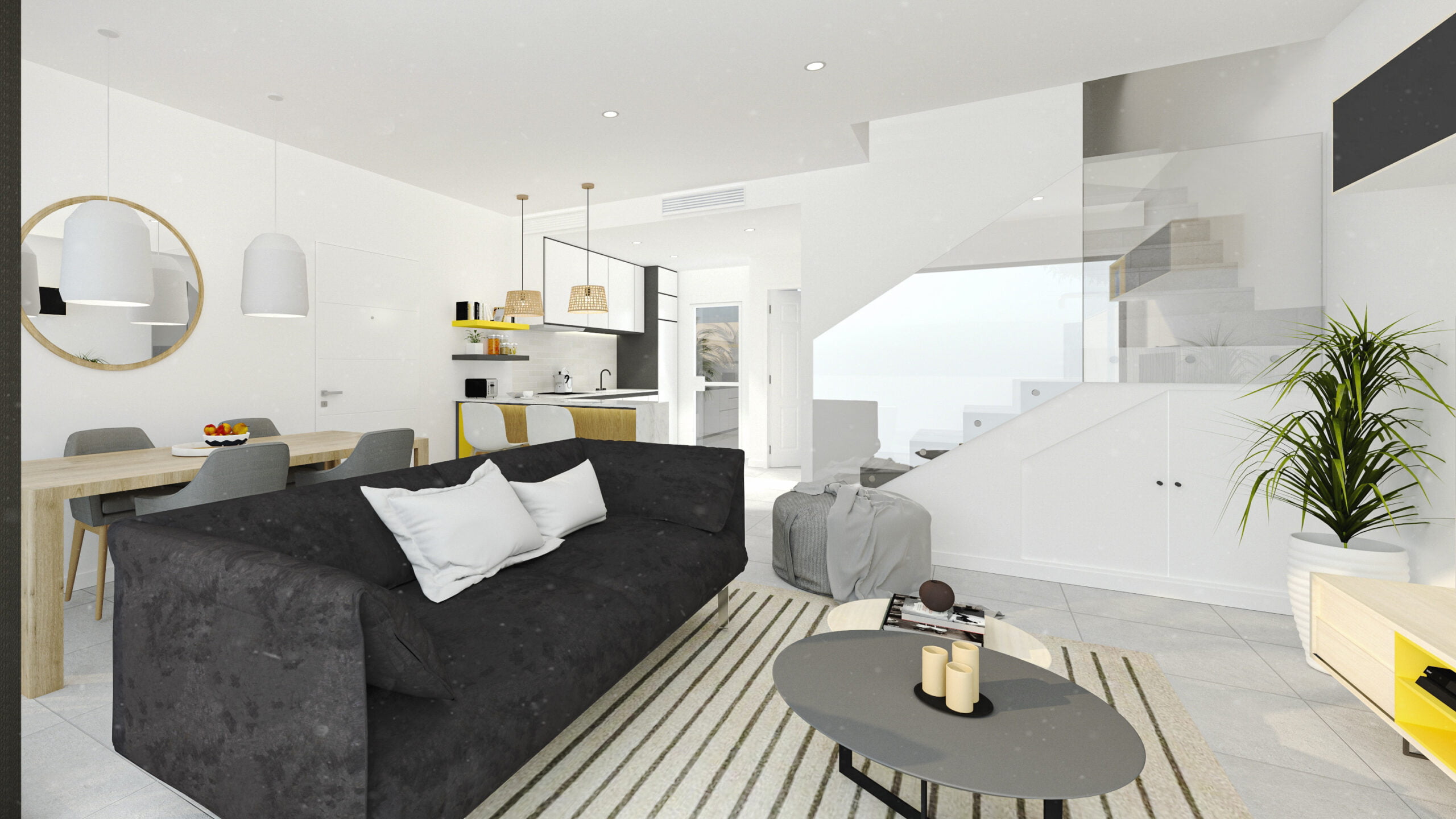 06_terraza salon Residencial Las Dunas, San Pedro Del Pinatar - living room