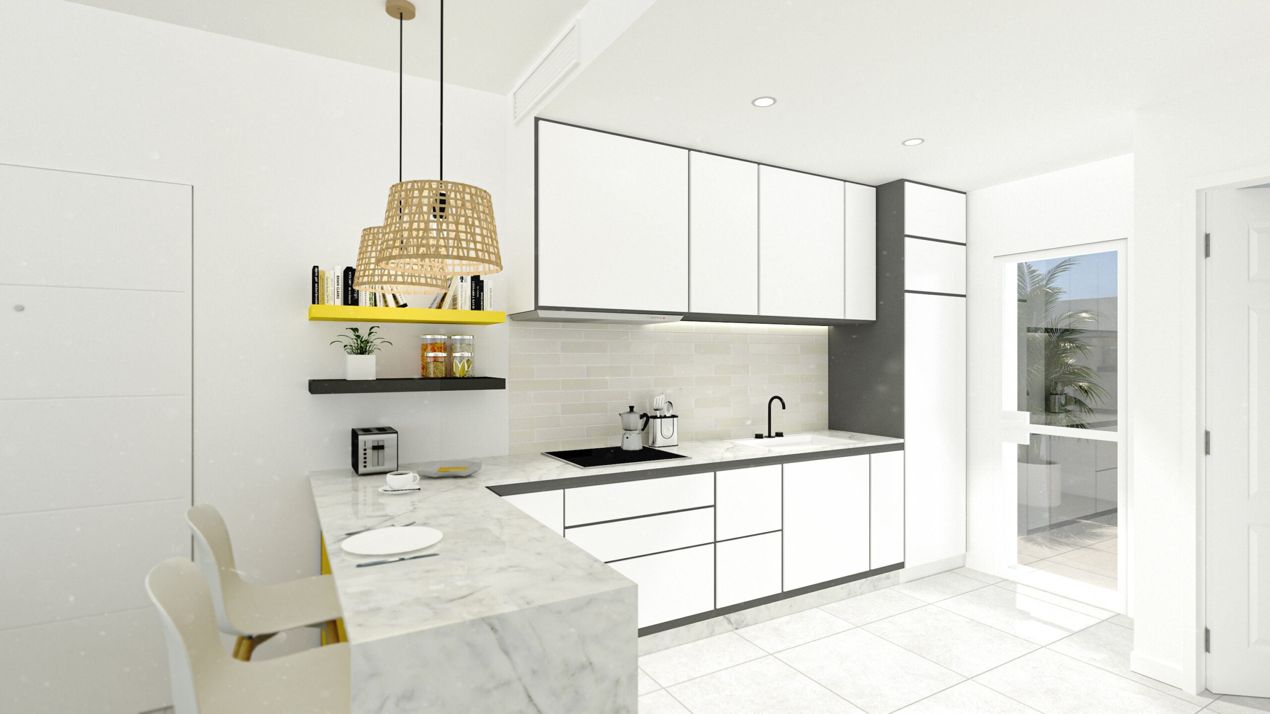 07_cocina Residencial Las Dunas, San Pedro Del Pinatar - Kitchen