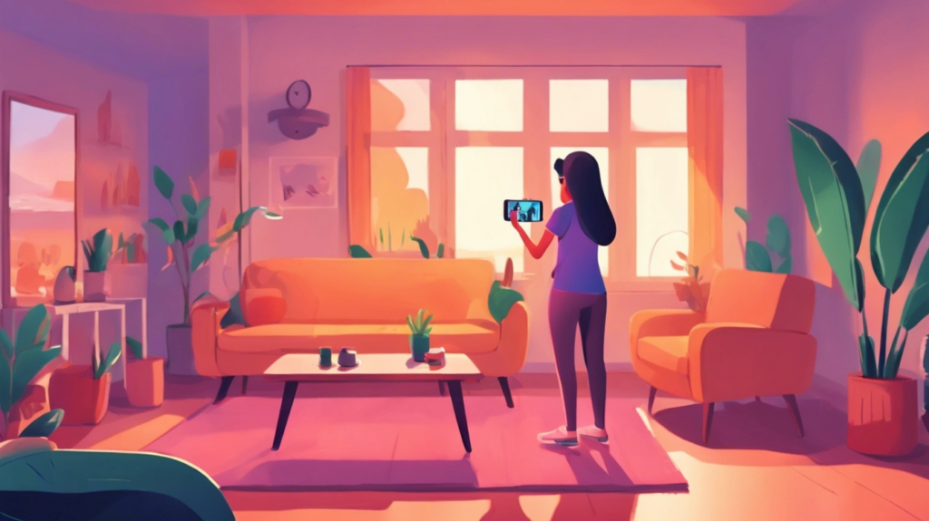 conduct a live tour with your smartphone.