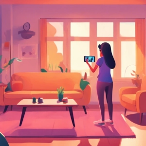 conduct a live tour with your smartphone.